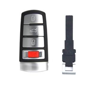 폭스바겐/VW Passat CC B5 3C B6 B7 R36 Magotan 3/4 BOTTONS 용 자동차 키 Fob 쉘 하우징