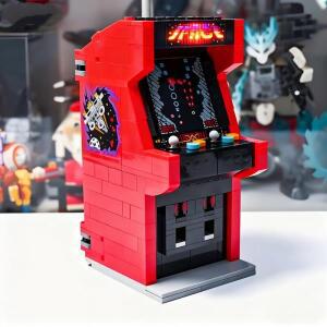 재미있는 게임 468PCS Fit 서프라이즈 콘솔 빌딩 블록 모델 벽돌 장식품 생일 크리스마스 선물