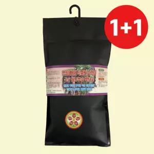 국산 백탄 참숯 탈취제 1+1 걸이형 공기정화 악취제거 새집증후군 옷장 냉장고 신발장 제습