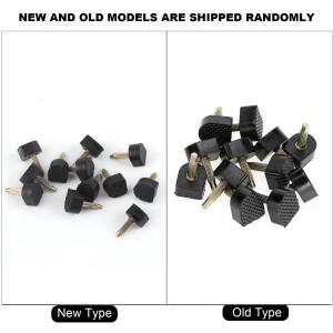 하이힐 신발 수리 네일, 5 가지 다른 크기, 팁 탭, 도웰 리프트 교체, 60 개