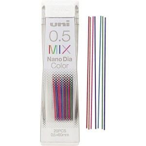 유니 샤프심 나노다이아 컬러 7mm 세트 수능 0 100 기계식 나노디아 다이아