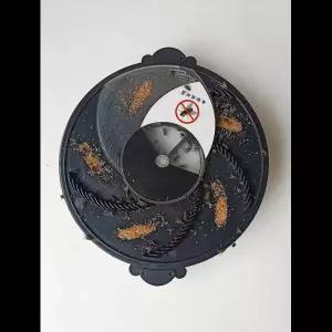 호환  완전 자동 파리 킬러 가정용 전기 파리 트랩 즉시 파리를 포획하고 제거 올인원 포획기 및 트랩