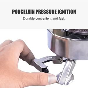 BRS-10 강력한 화력 스토브 1940W 접이식 야외 캠핑 가스 하이킹 피크닉 요리 조리기구 장비 화로