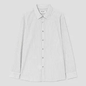 [롯데백화점]로가디스 텍스처드 스트라이프 셔츠 - 그린 RY6264P34M