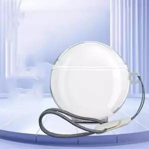 화웨이 Freebuds 7i 케이스 용 투명 소프트 TPU 이어폰 케이스 Shookproof Clear Cover 보호 가방 끈