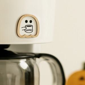 할로윈 나무 스티커 귀여운 유령/호박/박쥐와 커피잔 디자인 냉장고 및 머신 장식 주방 바용