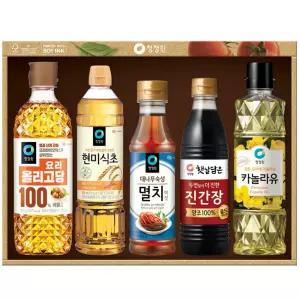 청정원 감사12호세트 / 식용유 1박스-5입