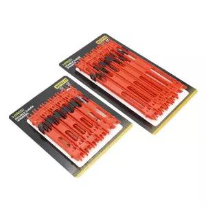 호환  10개입 낚싯줄 감개 보드 - 플라스틱 보빈 리그 홀더 스넬드 훅 리그용 견고한 낚시 도구 정리함