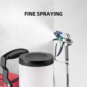 무선 에어리스 페인트 분무기, 라텍스, 스테인, 바니시용 전기 고압