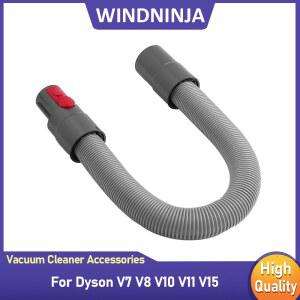 다이슨 플렉시블 연장 호스 액세서리 V7 V8 V10 V11 V15 진공 청소기 연장 텔레스코픽 호스 튜브 예비 부품