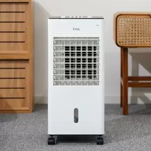 Inoq 더블냉각 에어쿨러 이동식냉풍기 65W 절전형/냉선풍기 선풍기 업소용 사무실 가정용냉풍기