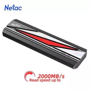 Netac 외장형 SSD 256GB 512GB 1TB 2TB 하드 드라이브 20Gbps 유형 C A USB 3.2 Gen2 노트북 PC 전화용 휴