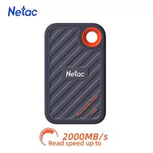 Netac 외장형 SSD 1TB 휴대용 512G 2TB 하드 드라이브 USB3.2 Gen2x2 노트북 데스크탑용 솔리드 스테이트
