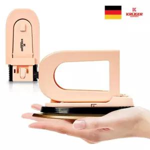 다리미 미니 핑크 소형 접이식 휴대용 소형다리미 전기 일반 여행용