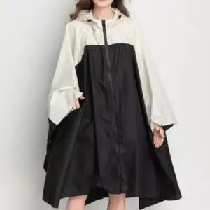 [하프클럽/다잇템]여성용 망토 가능한 SS 우비 휴대 자크 코트