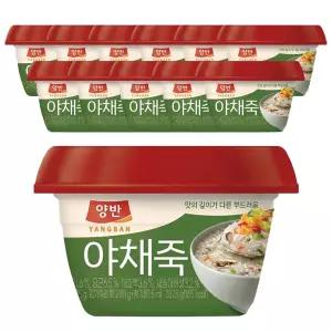 동원 양반 야채죽 287.5g 12개