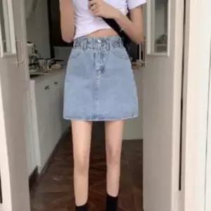 [신세계라이브쇼핑][옷자락] 여성 봄 여름 슬림핏 하이웨이스트 청치마