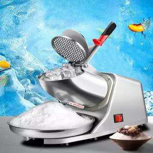 눈꽃빙수 기계 전동 얼음분쇄기 빙수기 눈꽃 만들기 업소용 제빙기 상업용