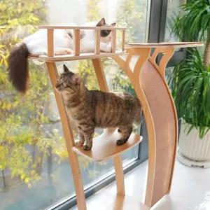 스크래치 캣타워 고양이 스크래처 장난감 캣폴 숨숨집