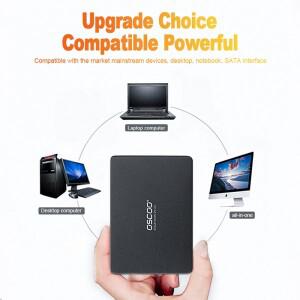 씨게이트OSCOO SATA3.0 SSD 256GB 512GB 2.5인치 2.5'' 내장 솔리드 스테이트 드라이브 6Gbps HDD 노트북