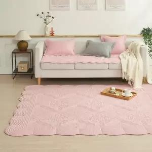 통워싱 자수 퀼팅 카페트 1장(점보특대형)