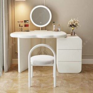 학생화장대 미니멀라이프 심플 세트 틈새 LED조명화장대 미니멀 학생 평범한