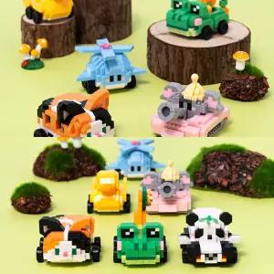 미니 입체 블록 교통 디폼블럭 블록 놀이 미니어쳐 만들기 조립