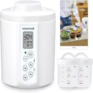 [타니카] 요거트리아 요거트 메이커 발효 식품 기계 - 일본산 및 100-240V 지원 그릭 낫토 미소 아마자케용