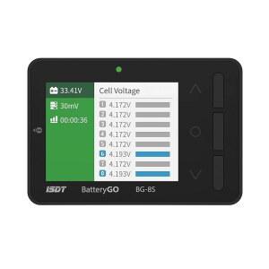 ISDT BG NICD 용량 LCD 배터리 스마트 검사기 LIPO 체커 전압 수명 LIPO 검사기용 테스터 이온 있는 테스터 디지털 8S 디스플레이가 NIMH 블랙