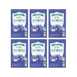 제스티지 유기농 블루베리즙 14포 6박스