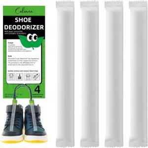 (4팩) Calvana 신발 탈취제 GloveStix StankStix와 호환되는 리필백 하키 및 라크로스 장갑용 냄새 제거제