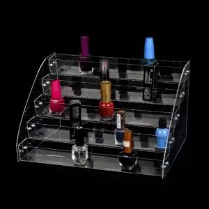 아크릴 네일 립스틱 진열대 5단 매니큐어수납함 네일진열 향수수납함 립스틱정리함