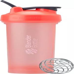 블렌더보틀 클래식 V2 셰이커 병으로 단백질 쉐이크 및 운동 전 28온스 코랄에 완벽합니다