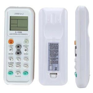 K-1028E 1000 in 1 범용 에어컨 리모컨 (하이얼, 겔리, 히타치, 파나소닉, 샤프, 그리, 미디어, 후지쯔, 구차오 호환)