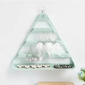 피라미드 민트 3단 롱 귀걸이 진열대 목걸이 쥬얼리진열 소품진열대 귀걸이진열대
