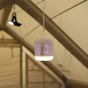 Inoq 블루투스스피커 랜턴겸용 무선 UV 해충퇴치기/무드등 포충기 캠핑랜턴 캠핑해충퇴치기