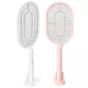 Inoq LED UV유도등 대용량배터리 간편충전식 전기모기채/해충퇴치기 전격살충기 모기퇴치기 캠핑해충퇴치기