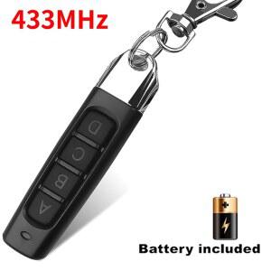 433MHz 자동 복사 리모컨 자동 4채널 코드 차고 게이트 도어 오프너 리모컨 복제기 클로닝 코드 자동차