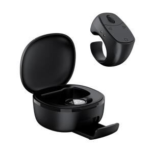 새로운 손가락 끝 링 원격 제어 스크롤링 무선 블루투스 모바일 셀카 마우스 비디오 자동 페이지 터너 브라