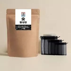 공기정화용 숯 활성탄 공기정화참숯 탈취숯 600g