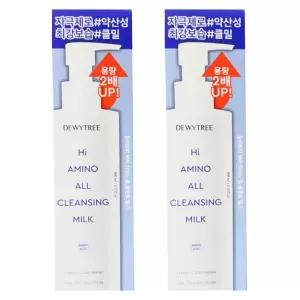 듀이트리 하이 아미노 올 클렌징 밀크 400ml 2개