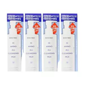 듀이트리 하이 아미노 올 클렌징 밀크 400ml 4개