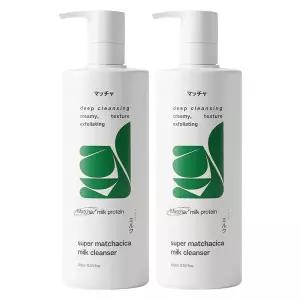 라뮤셀 슈퍼 말차시카 밀크 클렌저 400ml X 2개