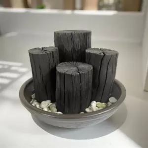 공기정화용 숯 활성탄 공기정화참숯 탈취숯 숯가습기 세트