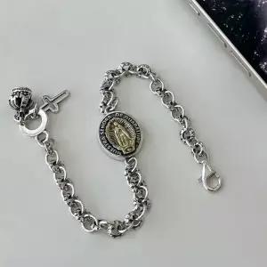 성모상팔찌 은 가톨릭 과달루페 천주교성물 보석 목걸이 묵주 선물 쥬얼리