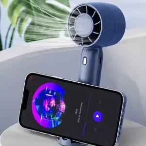 [셀러허브][핑크보따리] 휴대용 손선풍기 탁상형 충전핸드선풍 (S34332902)