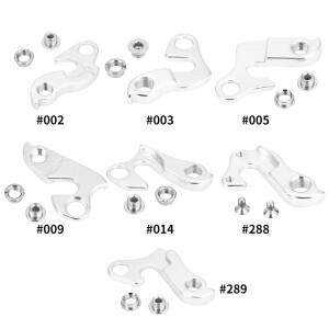 자전거 합금 Rear Deraieur Hanger 사이클링 프레임 기어 테일 후크 부품 Mech 드롭 아웃 컨버터 어댑터