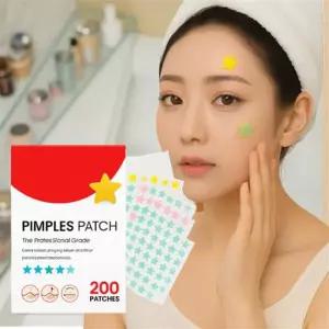 여드름 패치별 모양 스타 스팟패치 피부 뾰루지 커버 포인트 200개입