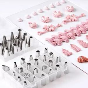 케이크 깍지세트 앙금플라워 생장식 노즐 장식 쿠키 홈베이킹 도구 깍지 팁