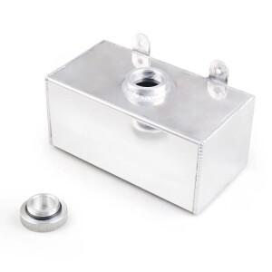 범용 2L 윈드스크린 워셔라디에이터 오버플로우 병 광택 알루미늄